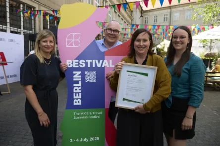 ISO-Zertifizierung zur Nachaltigkeit des BESTIVAL 2025