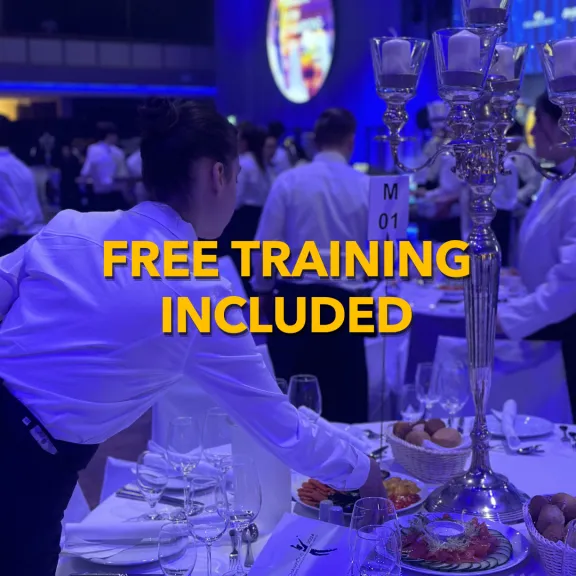 Free training included