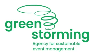 Logo greenstorming Agentur für nachhaltiges Veranstaltungsmanagement